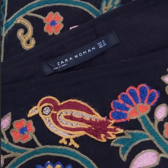 Zara embroidered skirt - Picture 4 of 5
